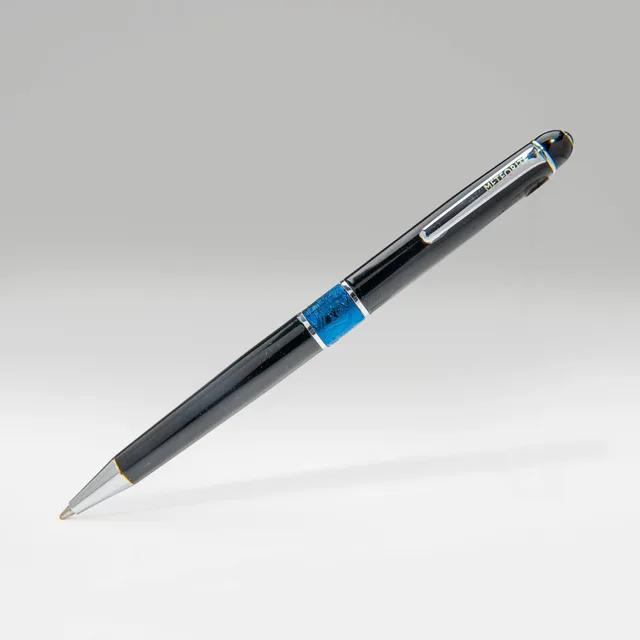 Pen blue 5.25 inches black