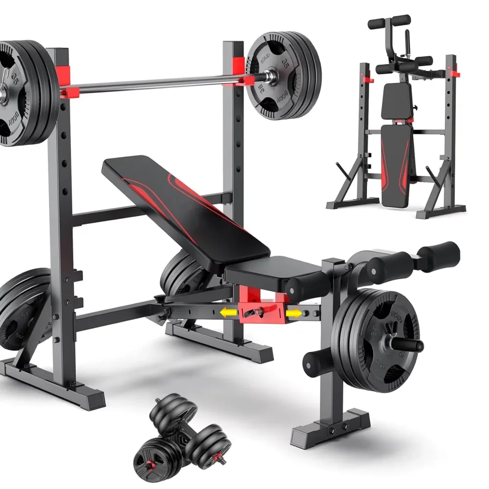 Gym Strength 900lbs adjustable foldable