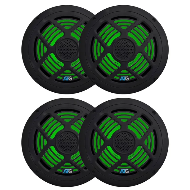 Speaker 8 inch led black