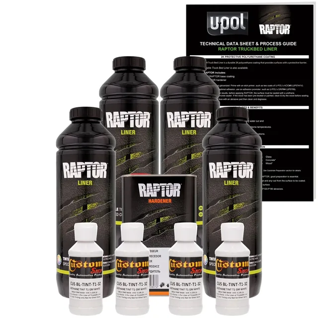 Truck Bed 4 liters white 3 oz