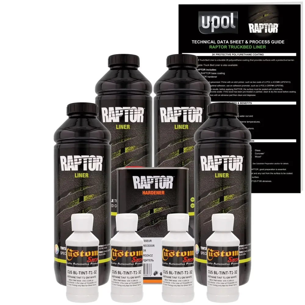 Truck Bed 4 liters white 3 oz