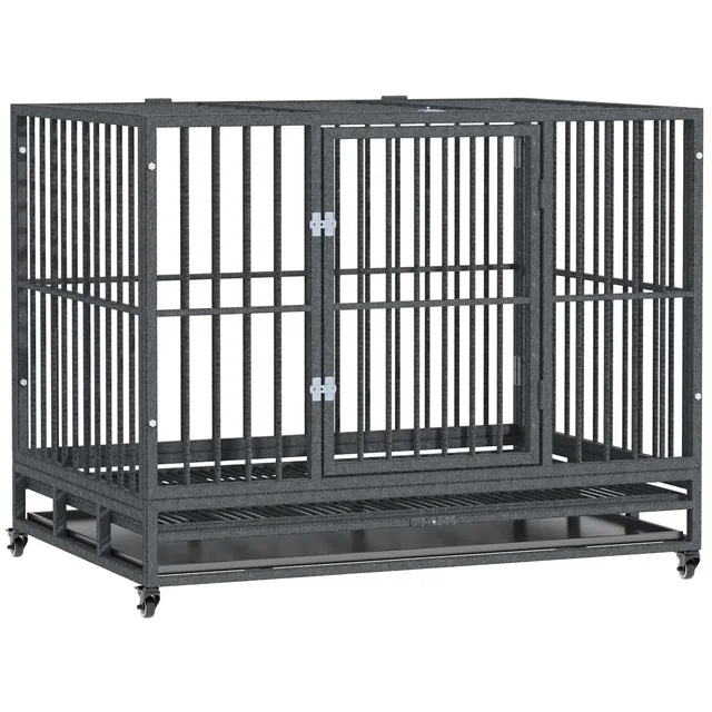 Dog Crate 43" grey 28.25"