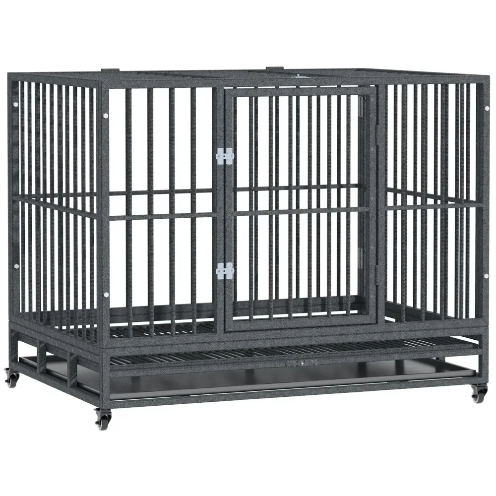 Dog Crate 43" grey 28.25"