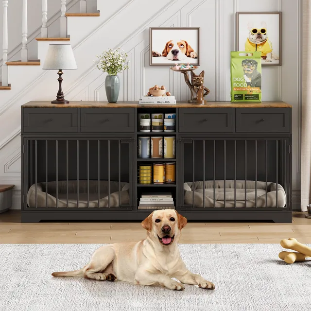 Dog Crate black