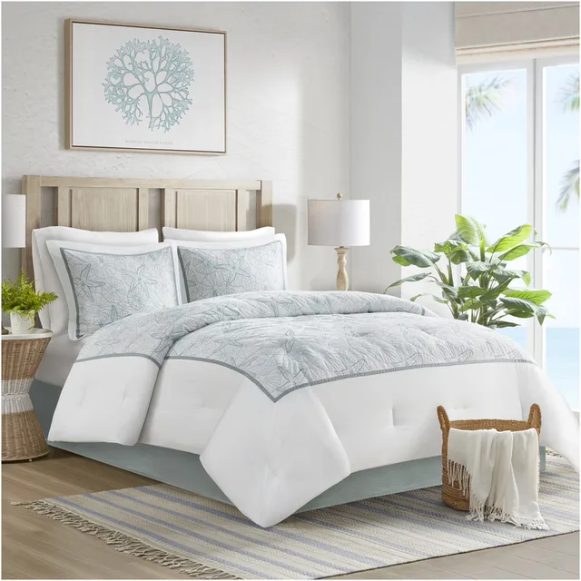 Bedding white 1.98 lb blue