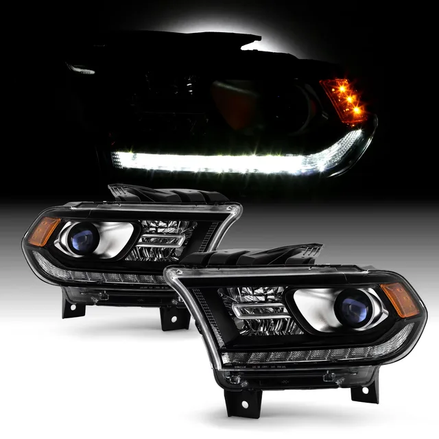 Projector Headlights led black
