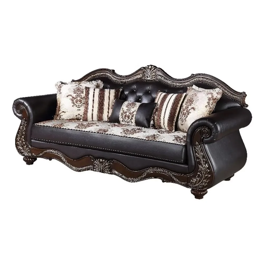 Sofa brown 35.43w