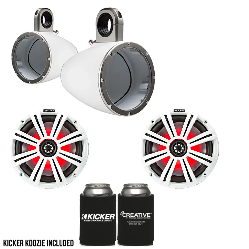 Speaker 8" led white