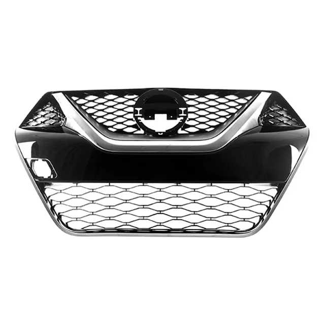 Grille black silver