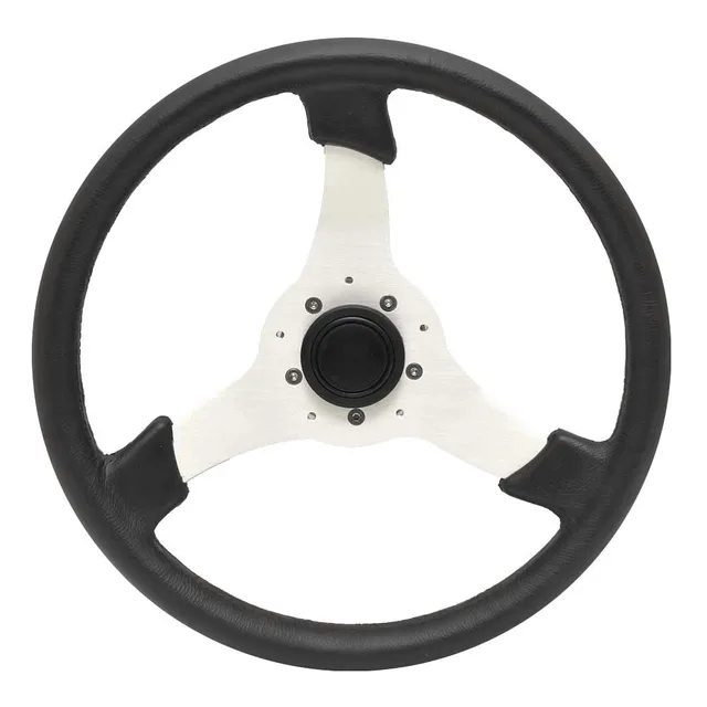 Steering Wheel 14 inch black 14"