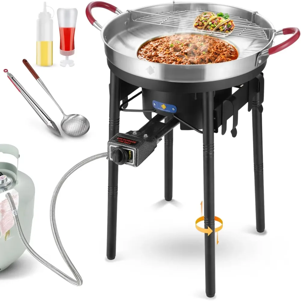 Grill 23" heavy-duty adjustable