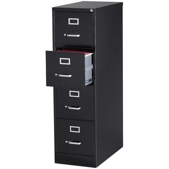 Filing Cabinet 26.5" black 15"