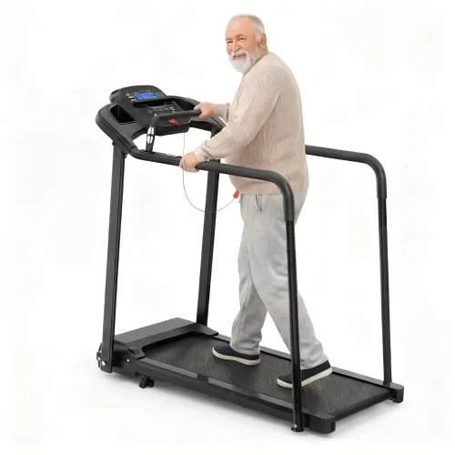 Pad Treadmill 300 lbs foldable led