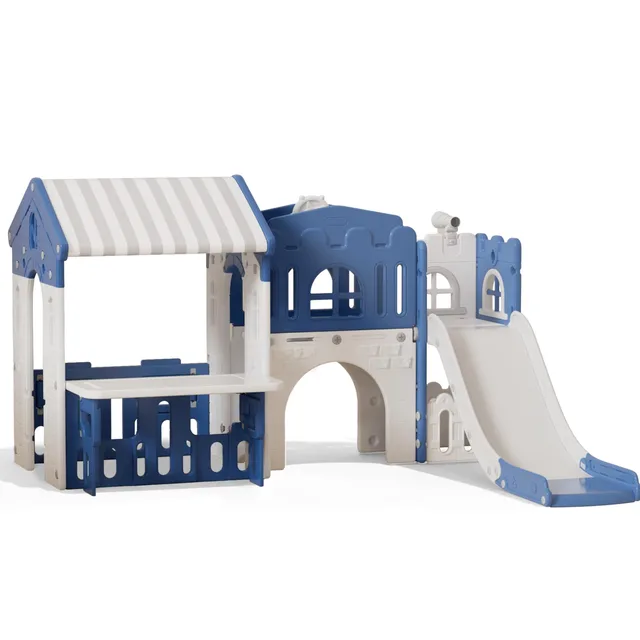 Storage 10 in blue white