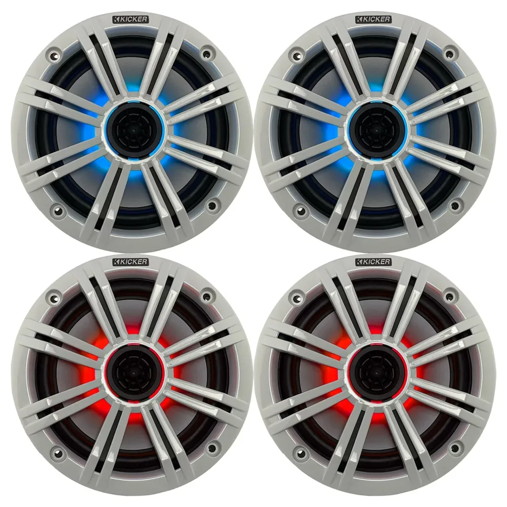 Speaker 2 pairs 8" led