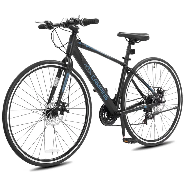 Road Bike black blue 4"
