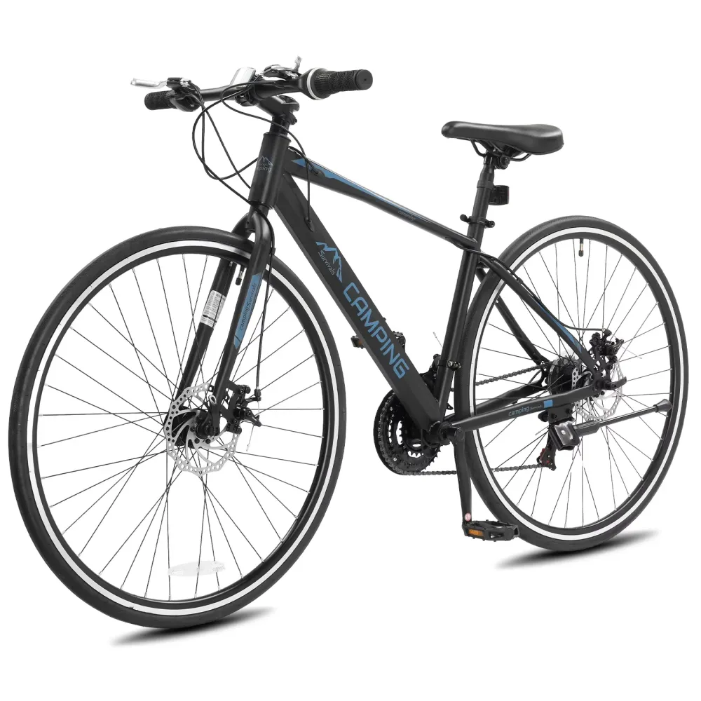 Road Bike black blue 4"