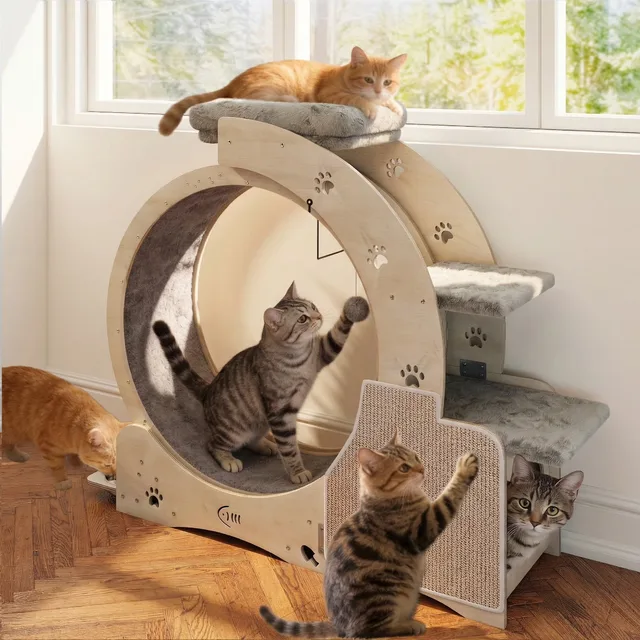 Cat Wheel 40" 37 lb locking