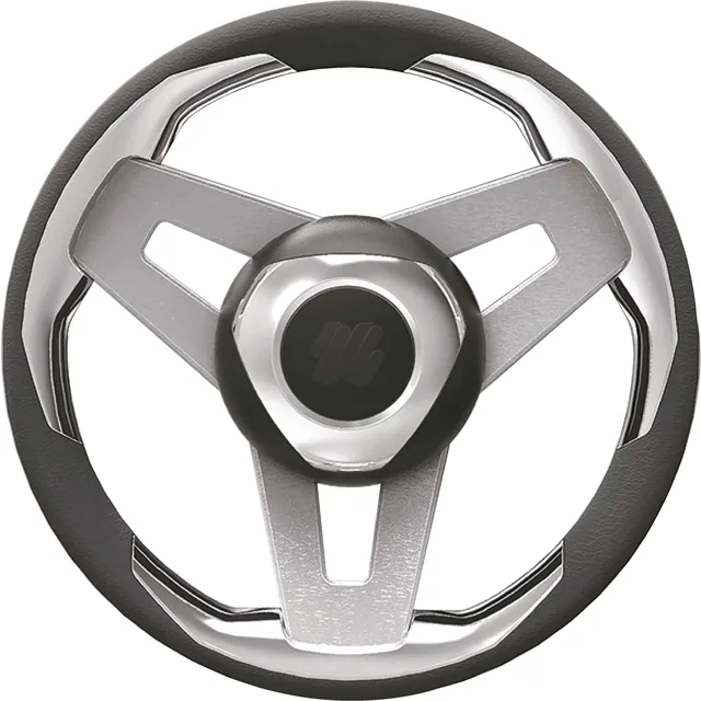 Steering Wheel 13.8" black 4"