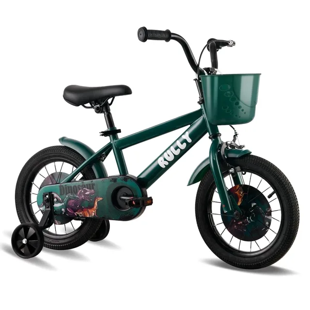 Bike 14 inch green 12"