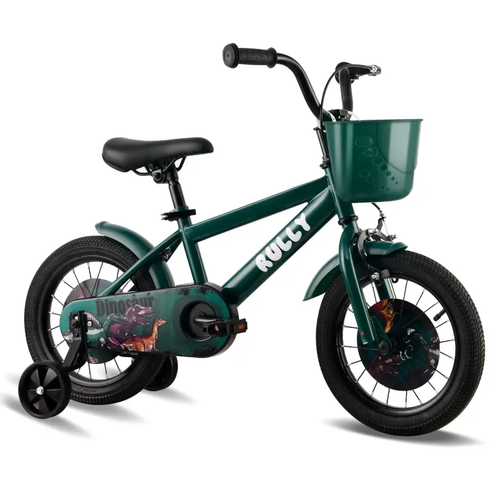 Bike 14 inch green 12"