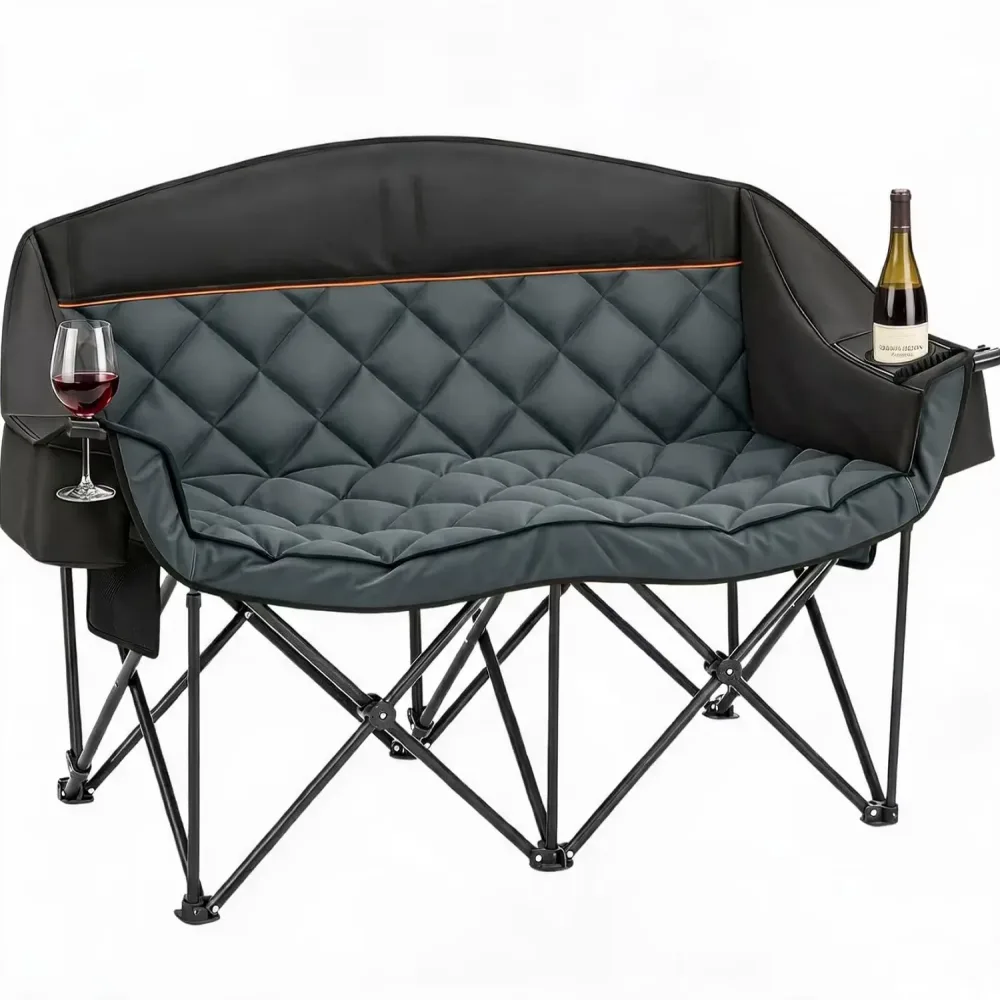 Camping Chair 850 lbs 2 person folding