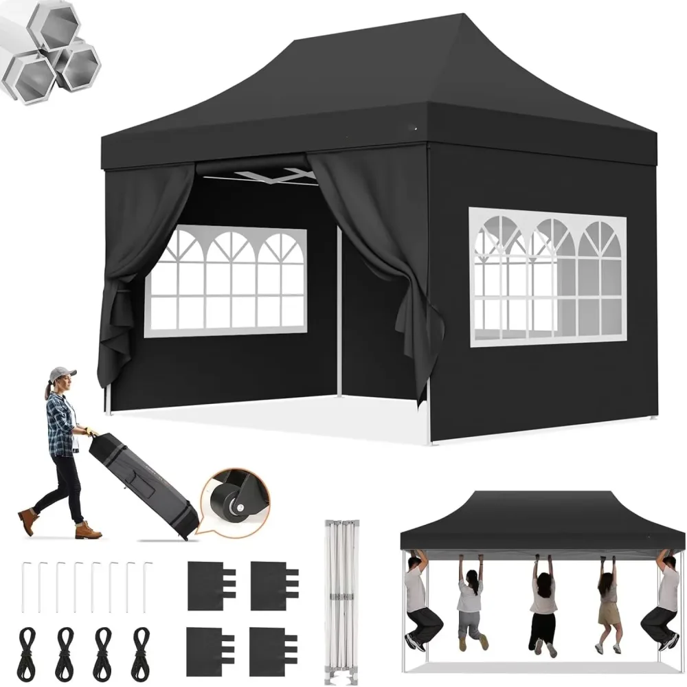 Canopy Tent 10' 15' black