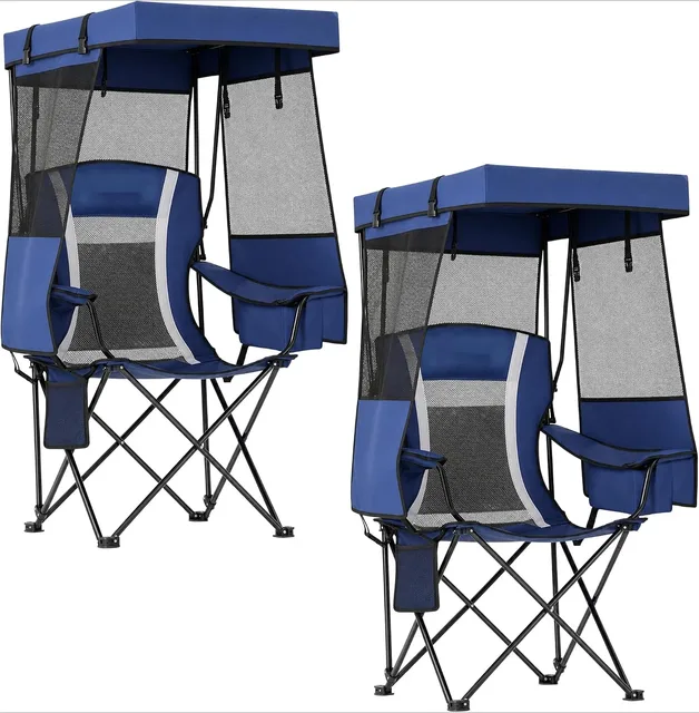 Camping Chair 2 pack 400 lbs folding