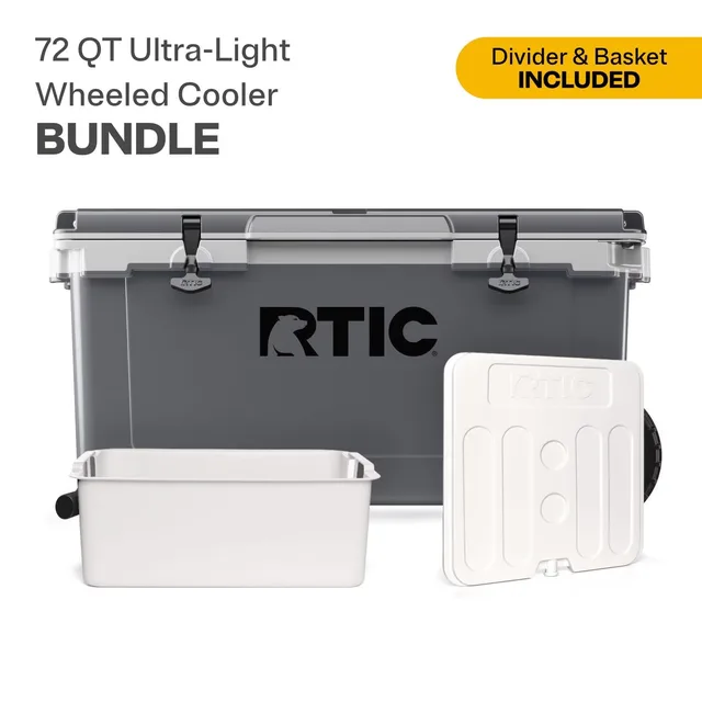 Hard Cooler 72 quart grey 2.5"
