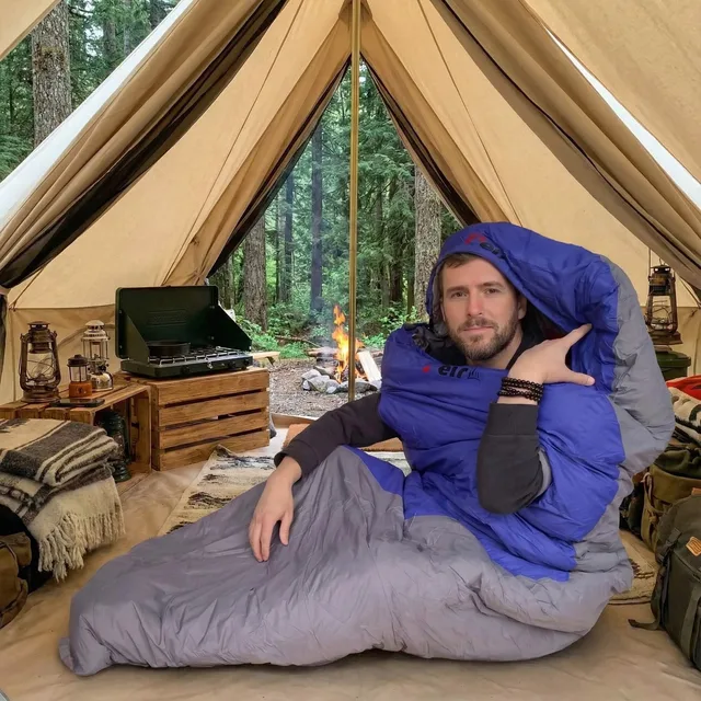 Sleeping Bag blue 11" 2"