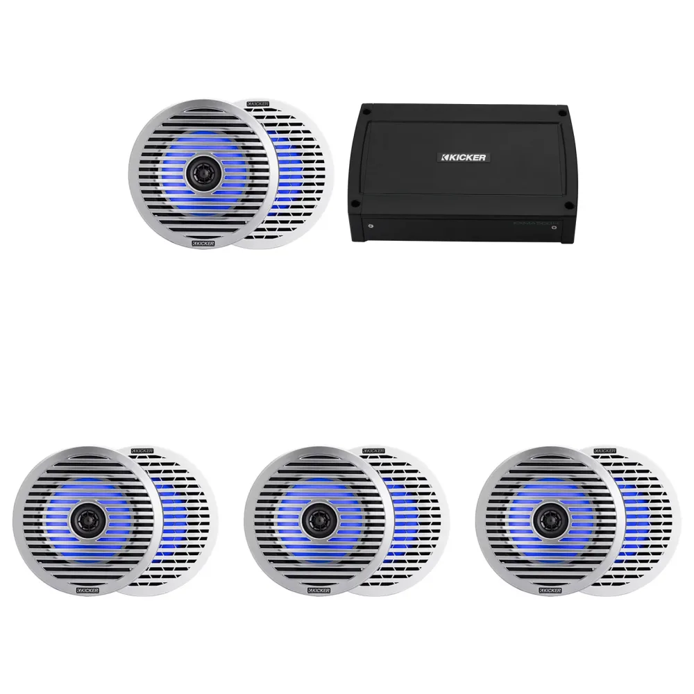 Audio Upgrade 4 pair 6.5" led