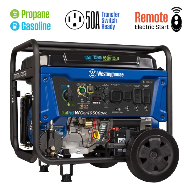 Portable Generator 9.5 gallon 20 lb