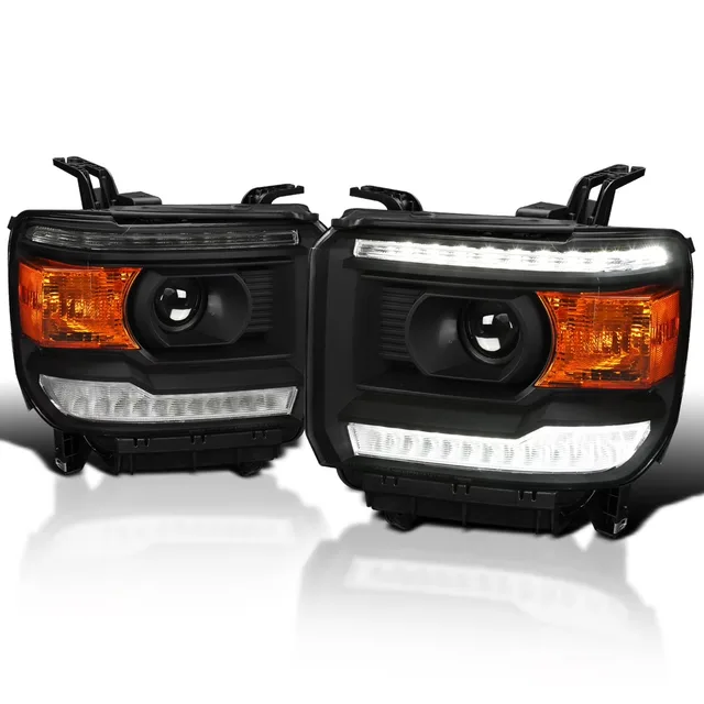 Projector Headlights led black waterproof