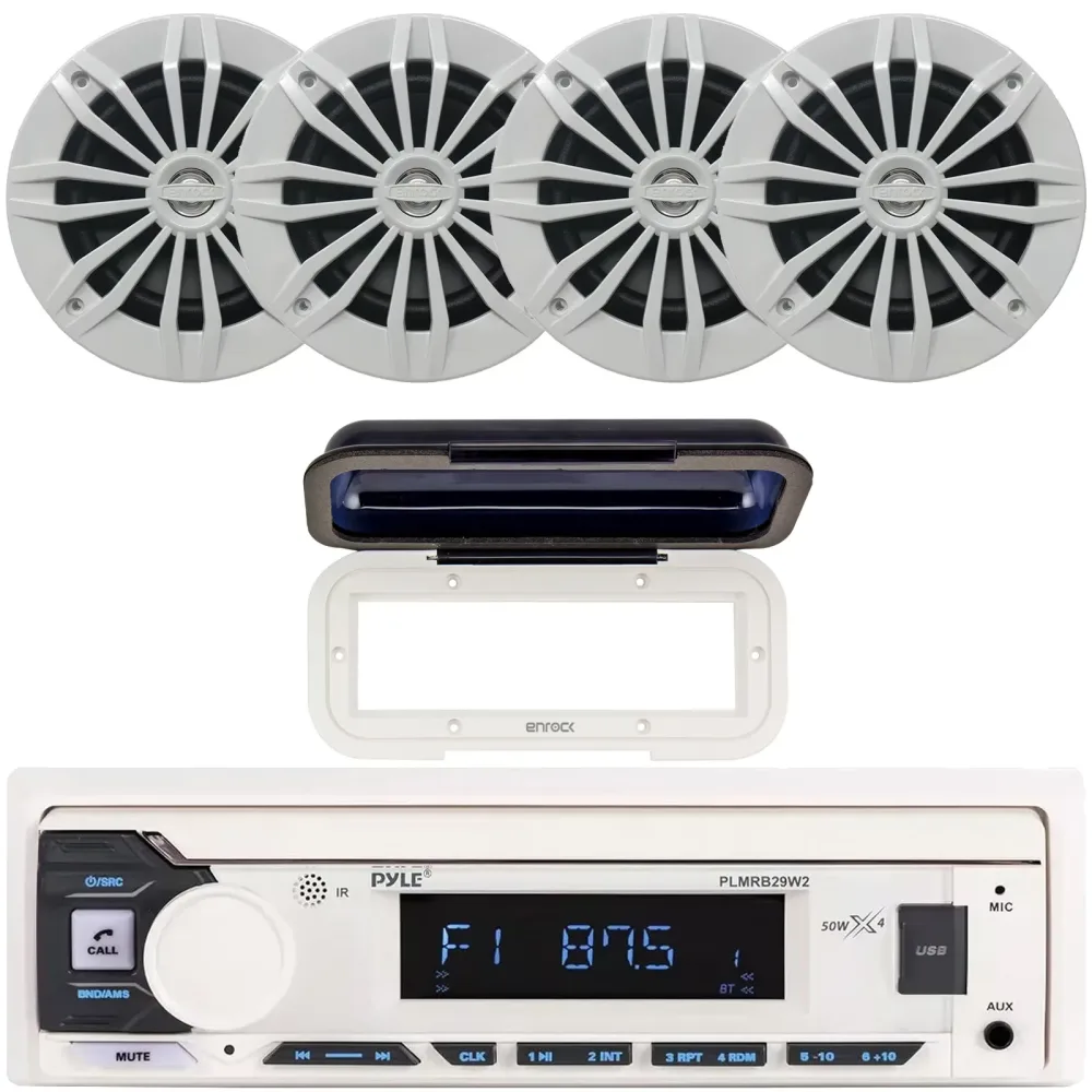 In-dash Stereo 6.5" 180 watt bluetooth