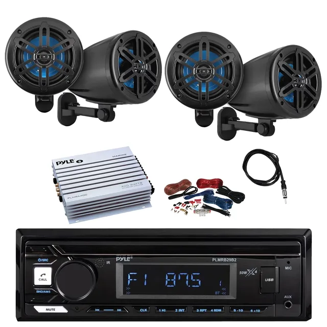 Player Stereo 180 watt bluetooth waterproof