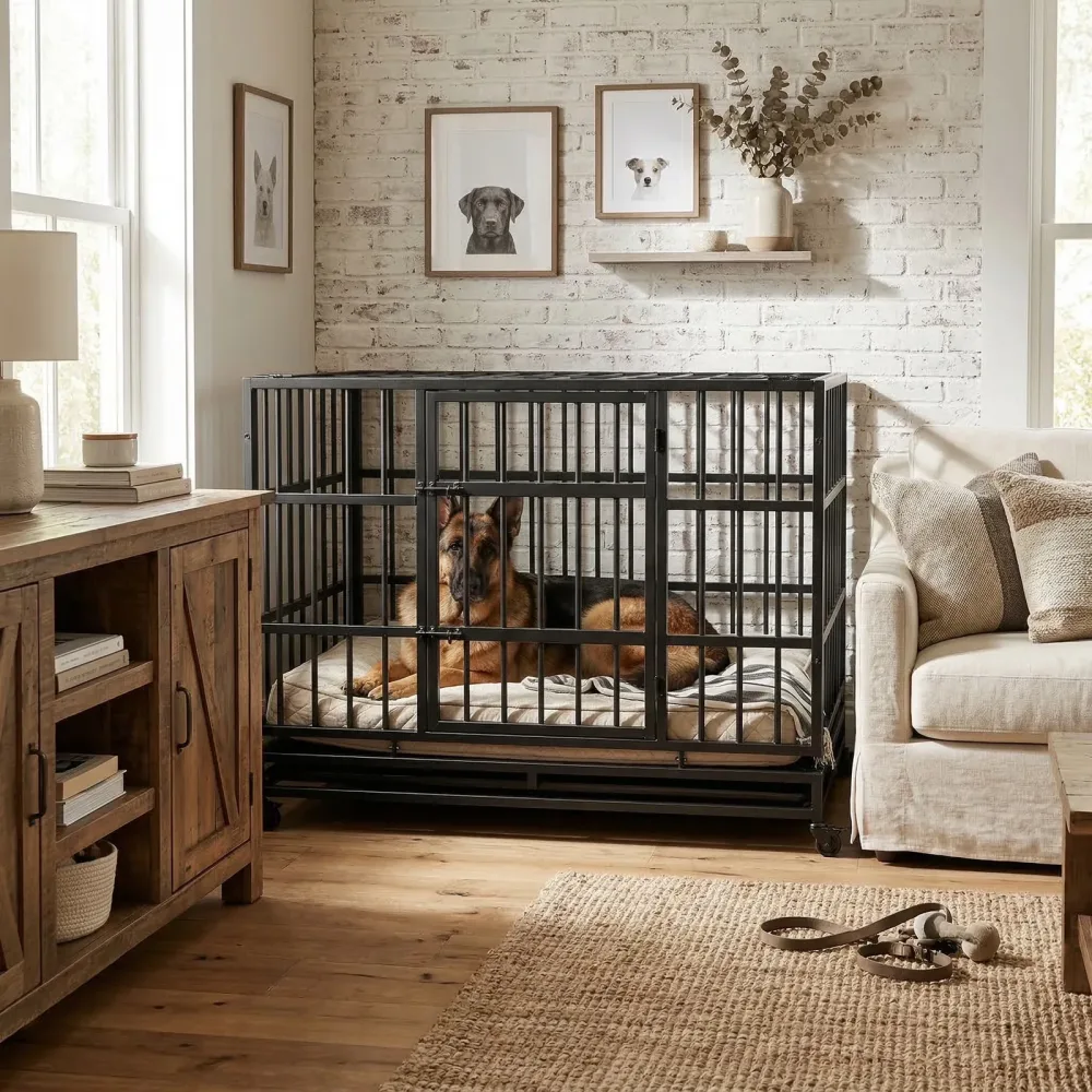 Dog Crate 48 inch folding 47.2'