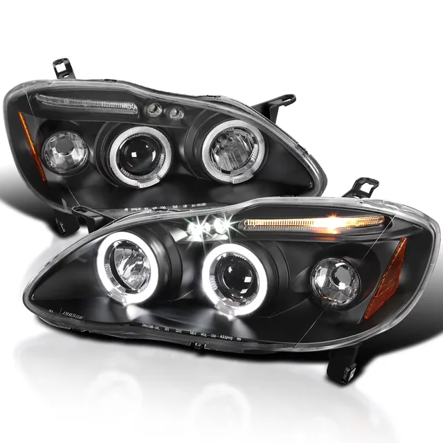 Projector Headlights led black waterproof