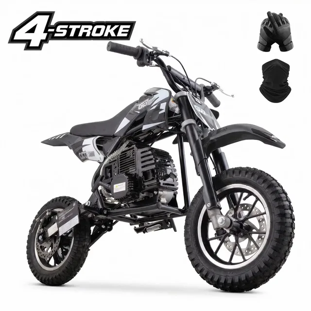 Dirt Bike blue black 12.5"