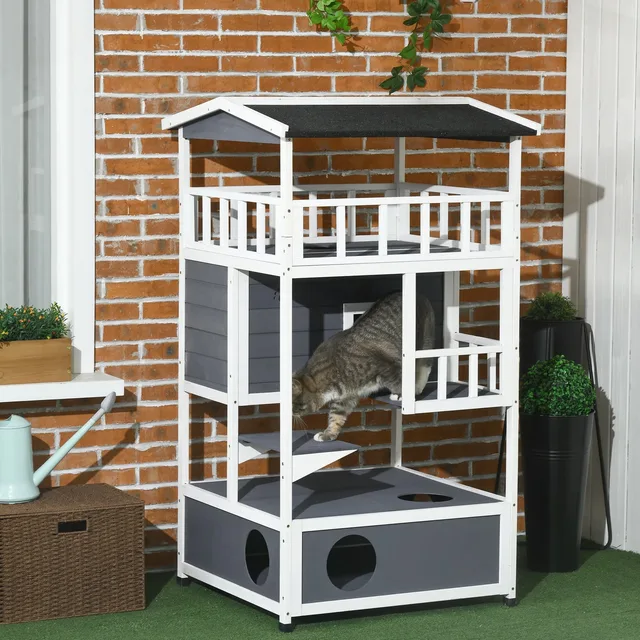 Litter Box gray white 66lbs