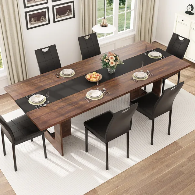 Room 70.9" 6-8 people brown