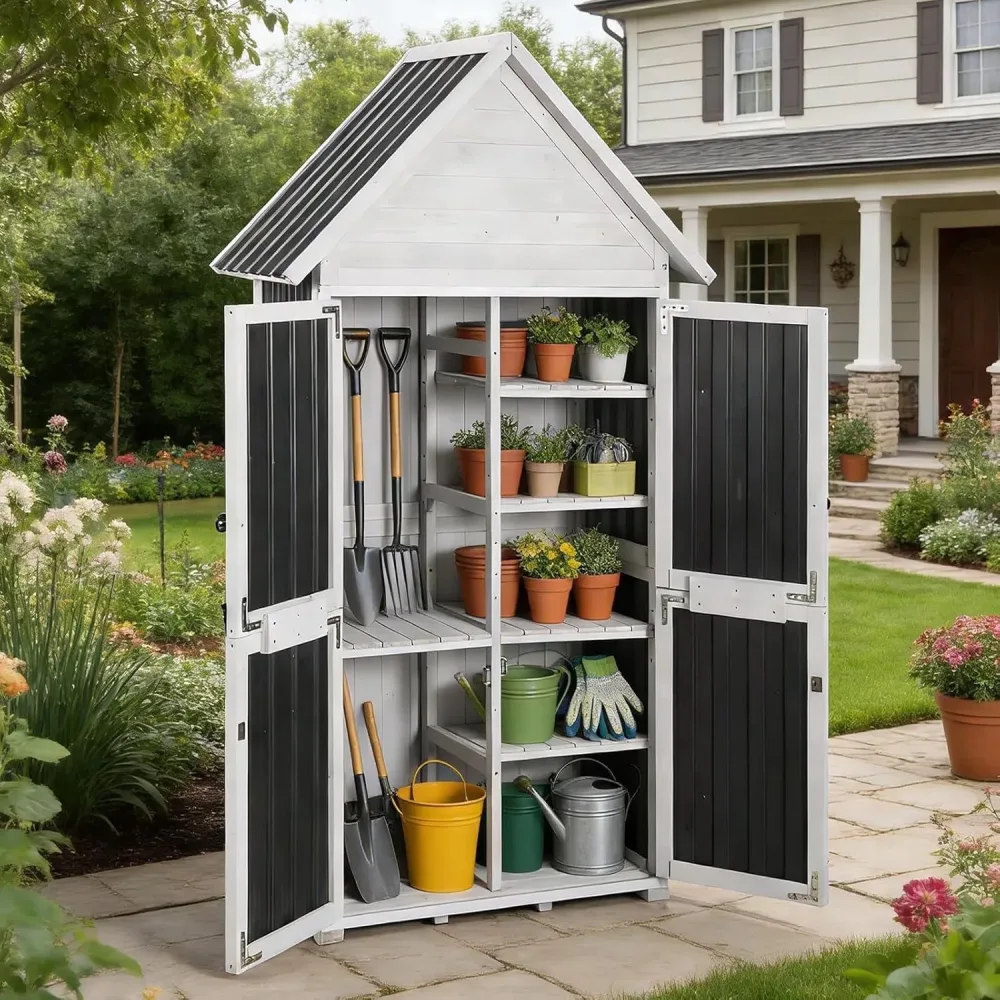 Garden Shed 1.4ft 16.5" 36.8"