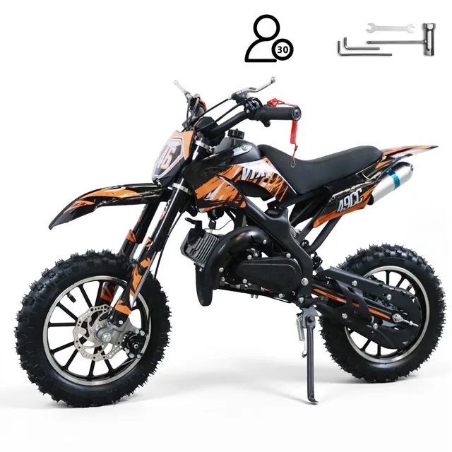 Dirt Bike 180 lbs 15" black