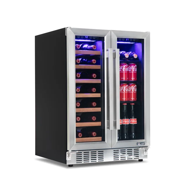Beverage Cooler 24 in adjustable led