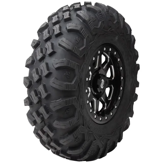 Radial Tire 4 pack 4" black