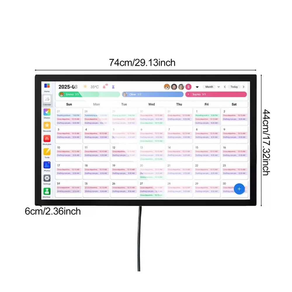 Wall Mount 32 inch 32" 29.13"