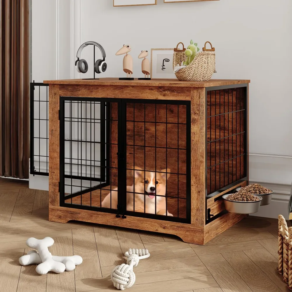 Dog Crate 32" adjustable 70 lbs