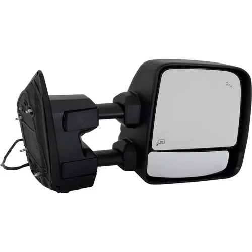Towing Mirror folding adjustable black