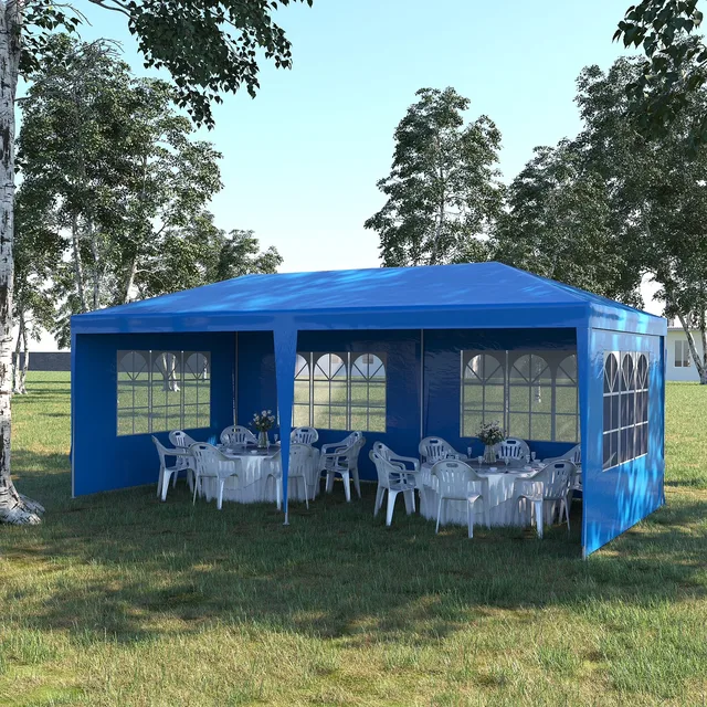 Party Tent 10' 20' blue
