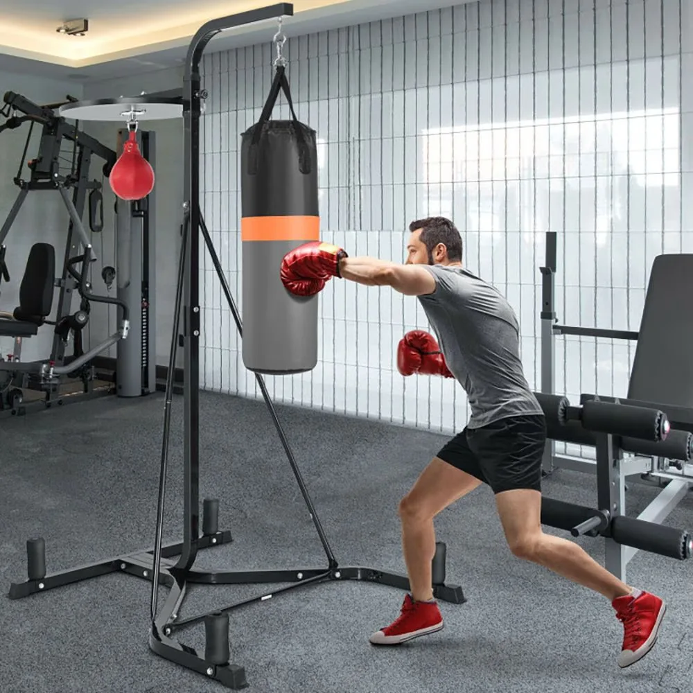 Boxing Stand 220 lbs adjustable grey
