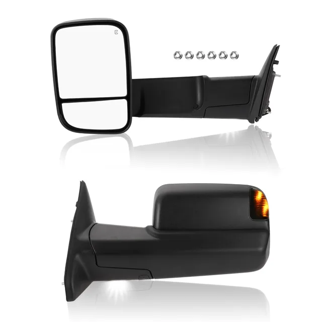 Mirror 1pair black 1 pair